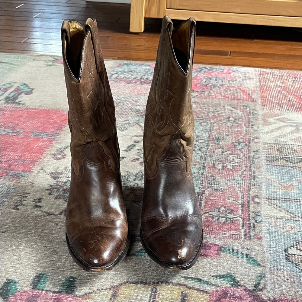 Kenneth Cole Brown Heeled Boots